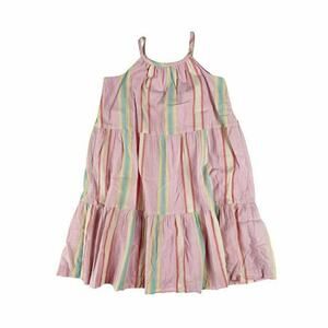 Gap Pastel Pink Stripe Maxi Dress 4